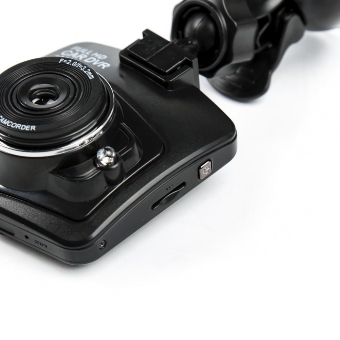 Видеорегистратор автомобильный, разрешение HD 1080P, TFT 2.4, угол обзора 170°, черный