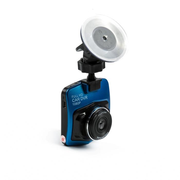 Видеорегистратор автомобильный 2.3" TFT, обзор 170°, HD 1080P, синий