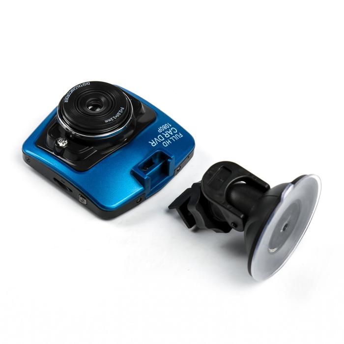 Видеорегистратор автомобильный 2.3" TFT, обзор 170°, HD 1080P, синий
