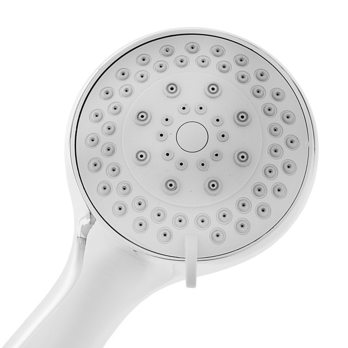 Душевая лейка LD-05-002, с серой вставкой, 5 режимов, цвет хром