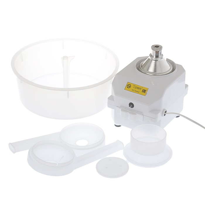 Электросепаратор бытовой «Салют», 50 л/ч, 12000 об/мин, 80 Вт, емкость 5.5 л