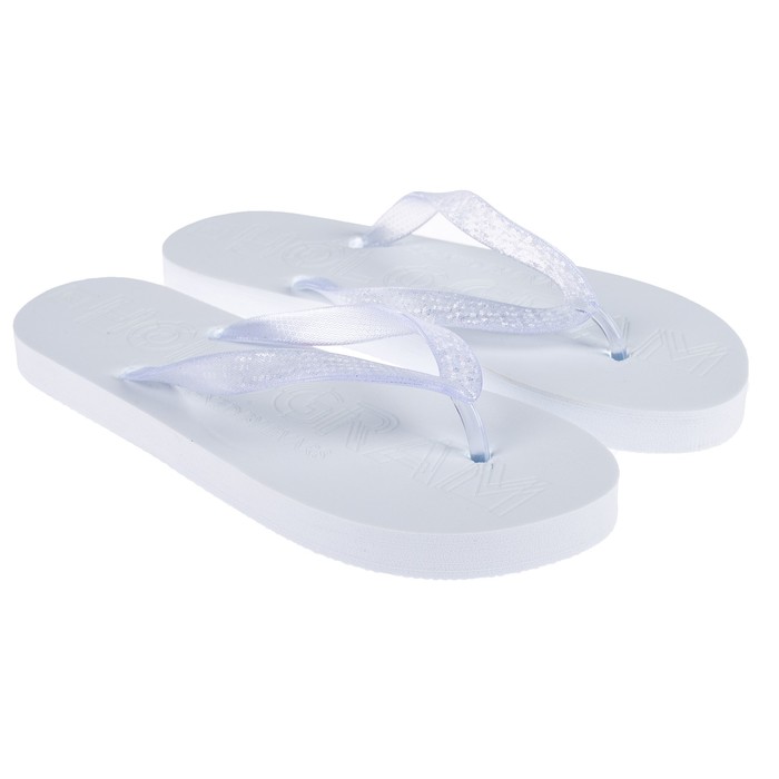 Сланцы женские HOLOGRAM Tesla арт. СЖГ-300ББ, цвет белый, размер 37