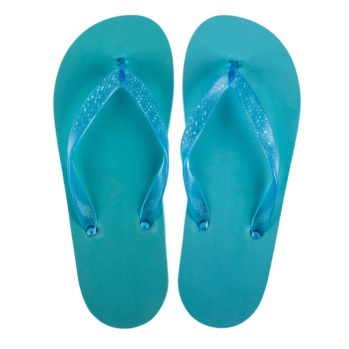 Сланцы женские SIMPLE арт. СЖС-195Б, цвет бирюзовый, размер 36