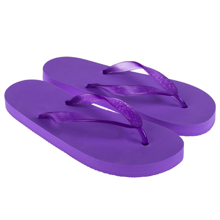 Сланцы женские SIMPLE арт. СЖС-195Ф, цвет фиолетовый, размер 36