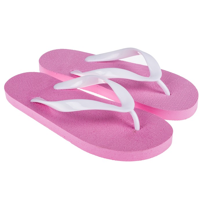 Сланцы женские SIMPLE Snake Skin арт. СЖЗКожа/РЗБ, цвет розовый/белый, размер 37