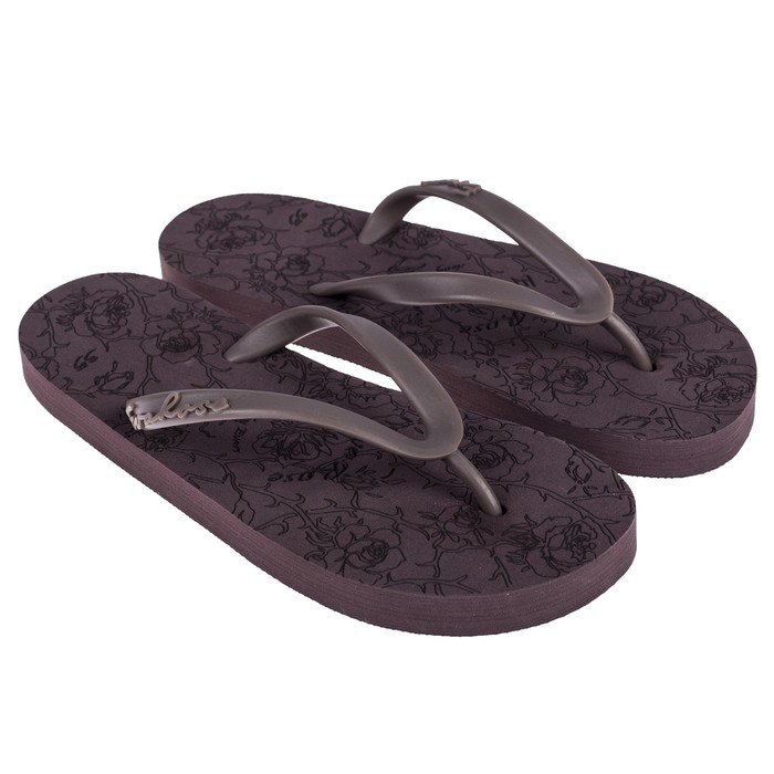 Сланцы женские EVAROSE Rosegarden арт. СЖЕ-320П, цвет перечный, размер 35