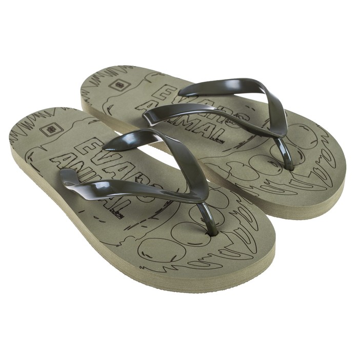 Сланцы мужские EVARS ANIMAL арт. СМАнимал/ТО, цвет темно-оливковый, размер 44