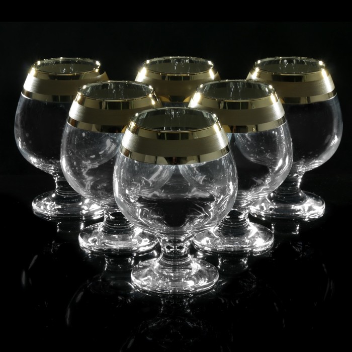 Набор бокалов для бренди 400 мл "Ампир", 6 шт