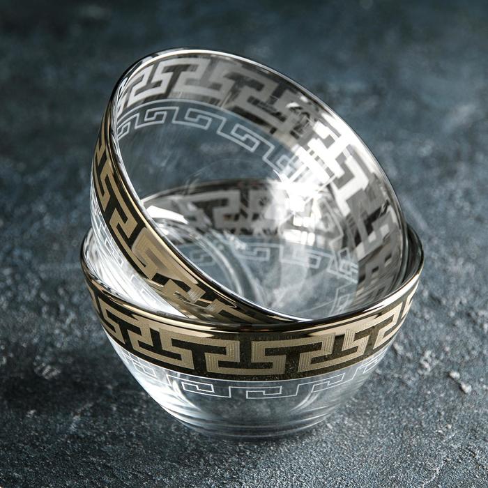 Набор салатников 450 мл "Греческий узор", 13 см, 2 шт