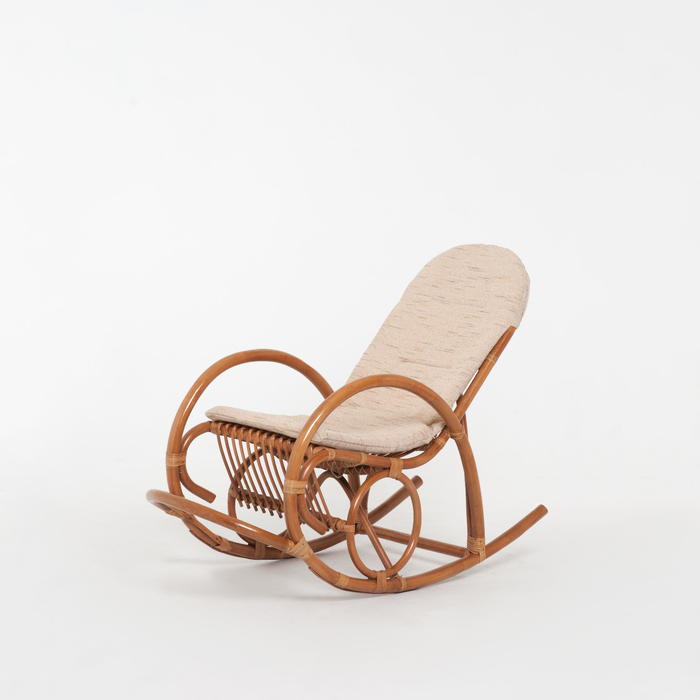 Кресло-качалка, цвет коньячный, в наборе подушка, 05/04B TS