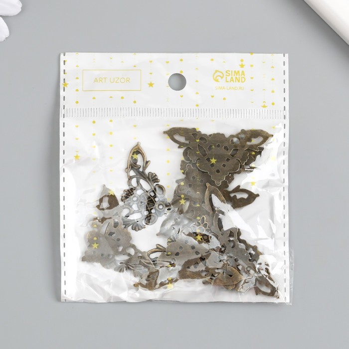 

Уголок декоративный "Королевский" 3,5х3,5 см С-410