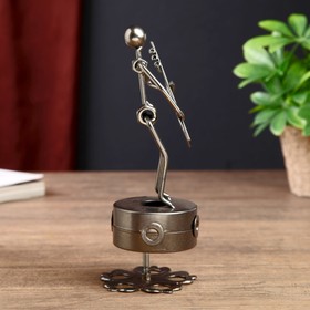 

Сувенир металл музыкальный "Гитарист" 19х7х7 см