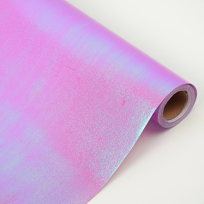Бумага-пленка перламутровая 0,5 х 10 м сиреневый