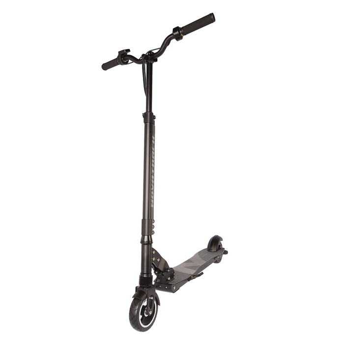 Электросамокат Novatrack колеса 140мм, P 12V150W, 25 км/ч, max 100кг, цвет черный