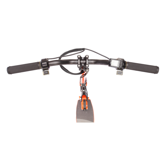 Электросамокат Novatrack колеса 140мм, P 12V150W, 25 км/ч, max 100кг, цвет оранжевый