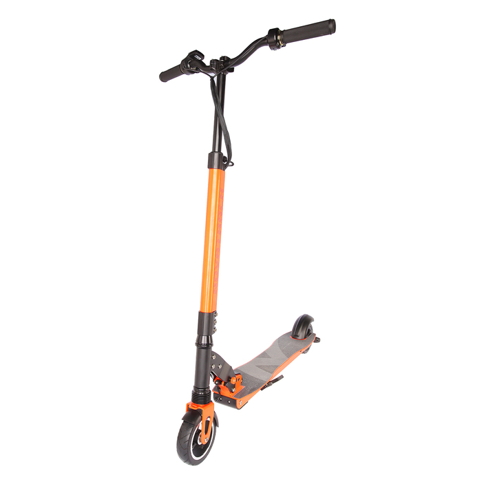 Электросамокат Novatrack колеса 140мм, P 12V150W, 25 км/ч, max 100кг, цвет оранжевый