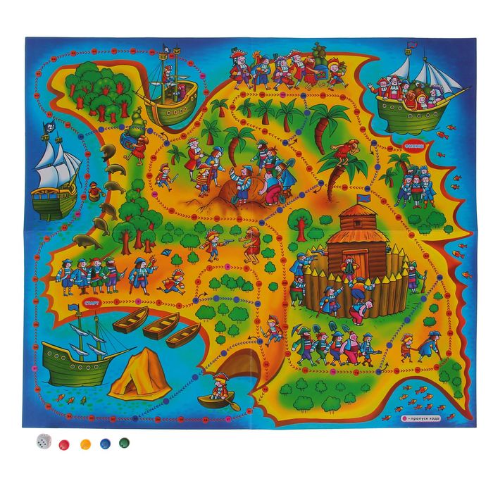 Настольная игра «Остров сокровищ»