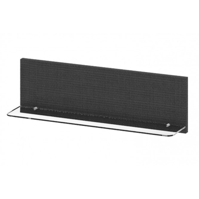 Полка "Сити", стекло, цвет тексит