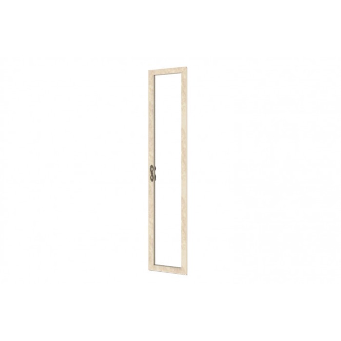 Фасад дверь с зеркалом "Александрия", 65х2х122 см, цвет бежевый