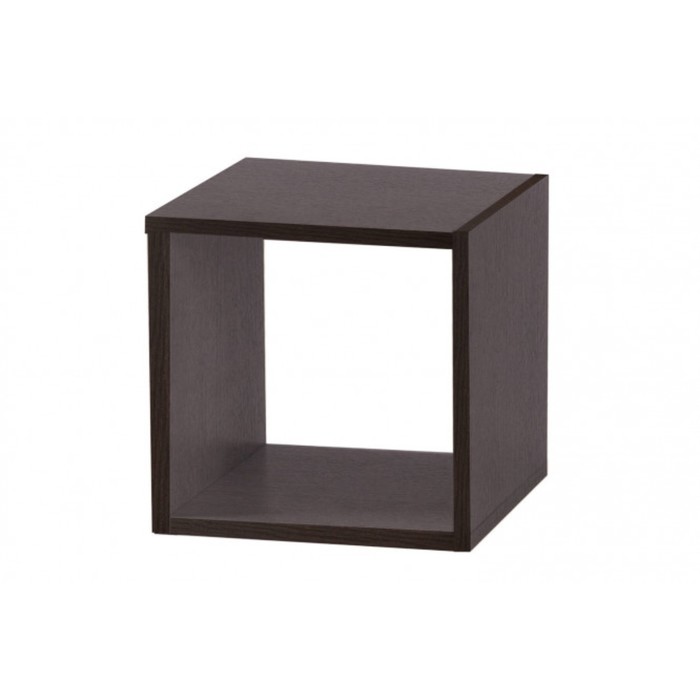 Полка "Кубик-1", ЛДСП, цвет венге