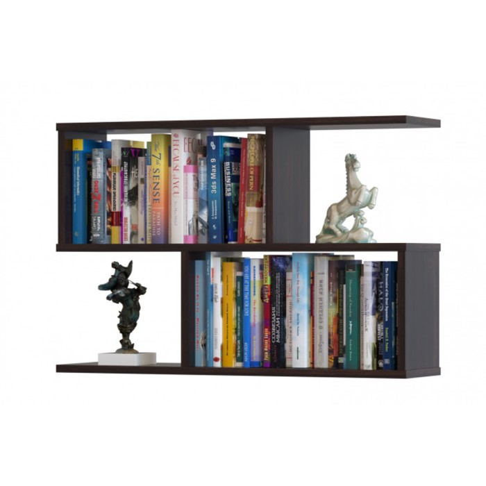 Полка настенная "ПК 2", ЛДСП, цвет венге