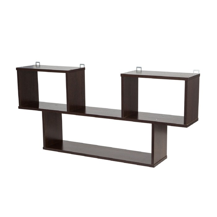 Полка настенная "ПК 4", ЛДСП, цвет венге