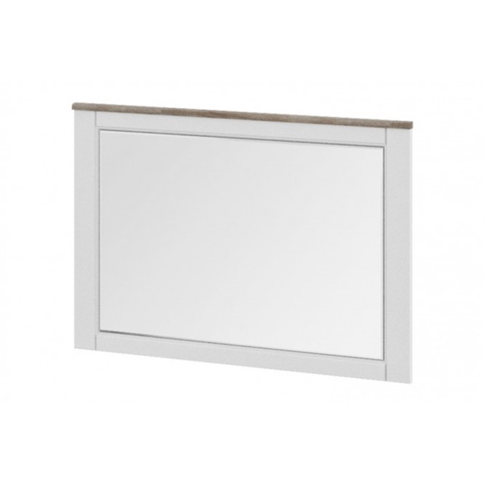 Панель с зеркалом "Прованс", 44,6х1,6х207 см, цвет белый