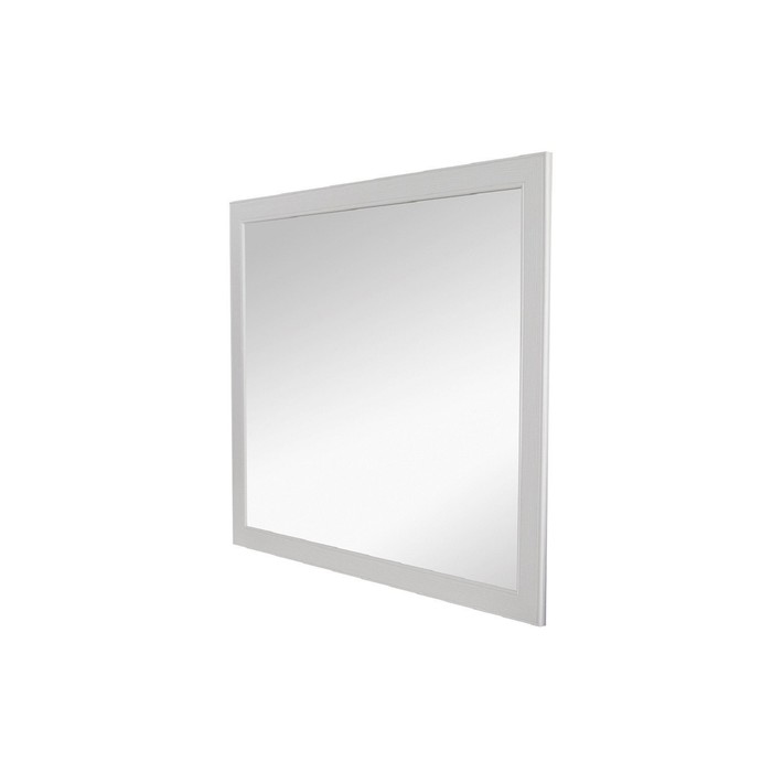 Зеркало "Ника-люкс", 90х1,8х80 см, цвет белый