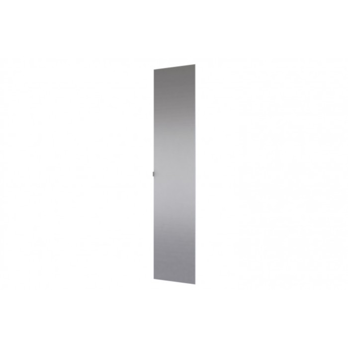 Фасад с зеркалом "Оскар", 49х2х229 см, цвет белый
