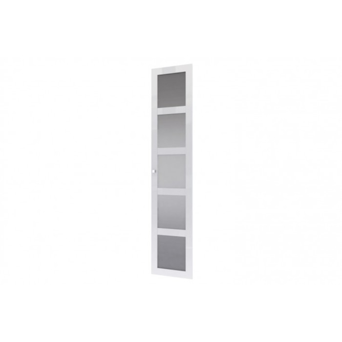 Фасад с зеркалом "Оскар", 49х2х229 см, цвет белый