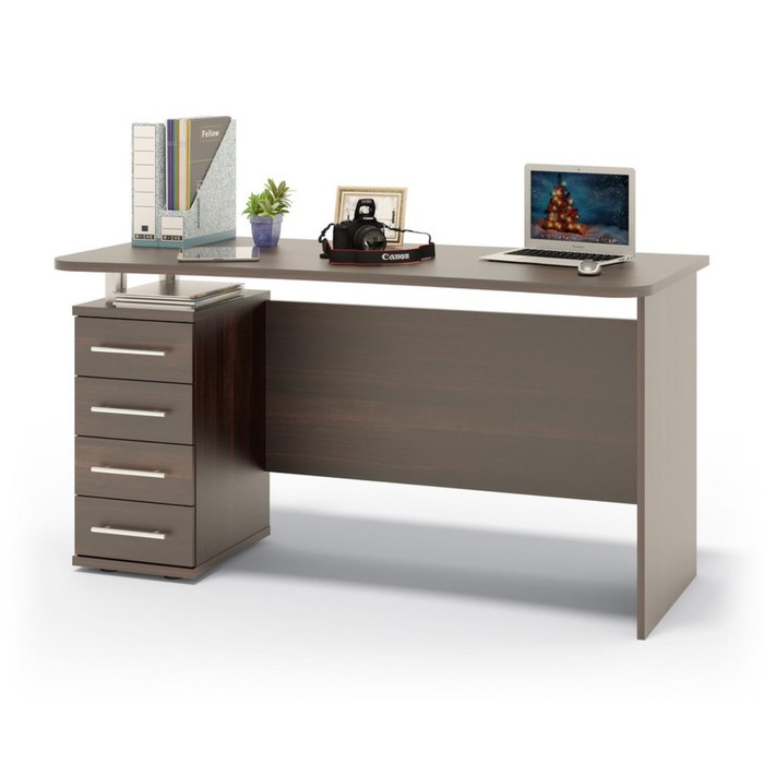 Компьютерный стол, цвет венге