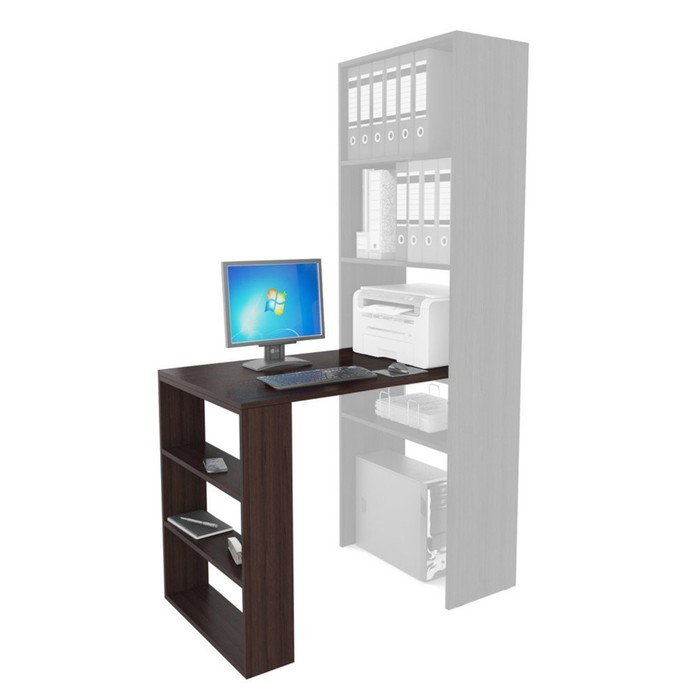 Письменный стол "Рикс-5", цвет венге