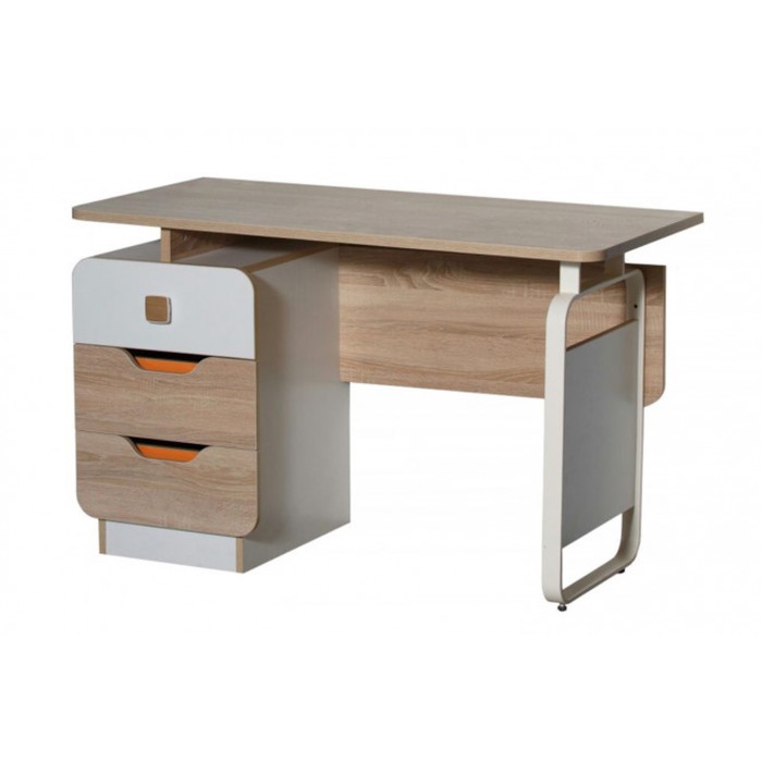 Письменный стол "Китти", цвет белый