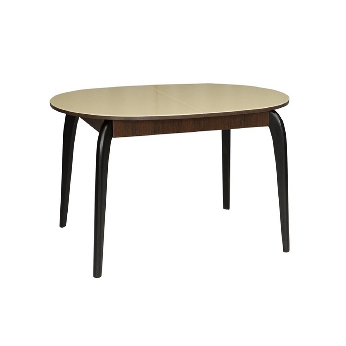 Стол "Алагир", цвет венге/бежевый