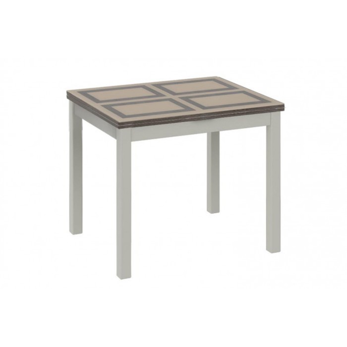 Стол "Мельбурн", цвет дуб сонома/слоновая кость