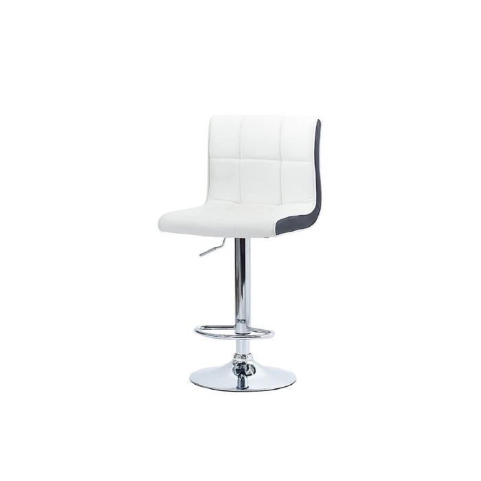 Барный стул Olimp, цвет чёрно-белый