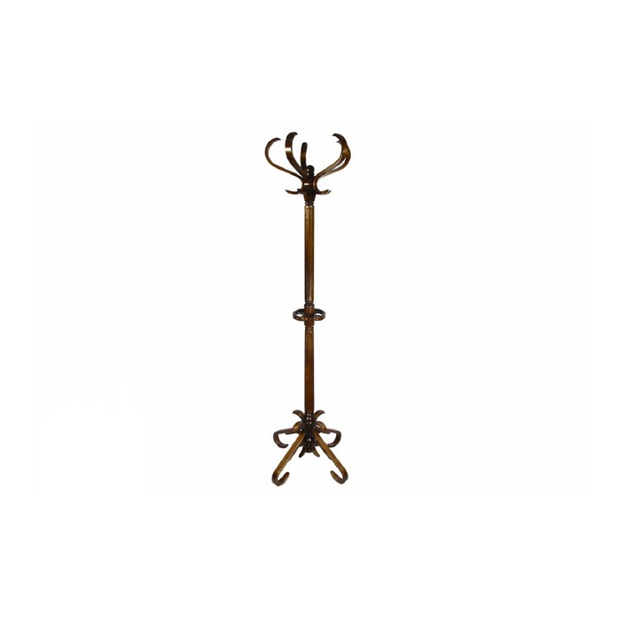 Вешалка напольная "Эстет", цвет коричневый