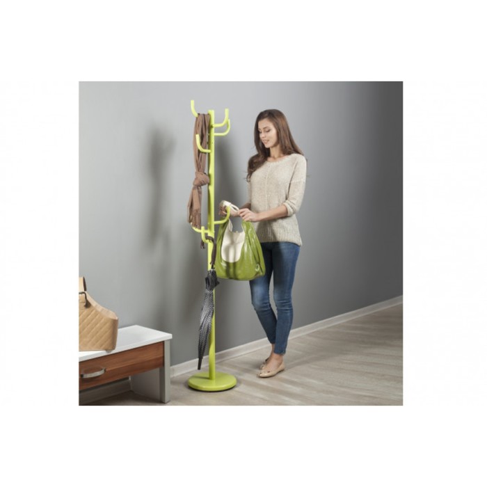 Вешалка напольная Kaktus, цвет зелёный