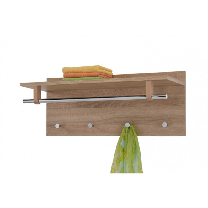 Вешалка настенная "CH-4530-SN", цвет дуб