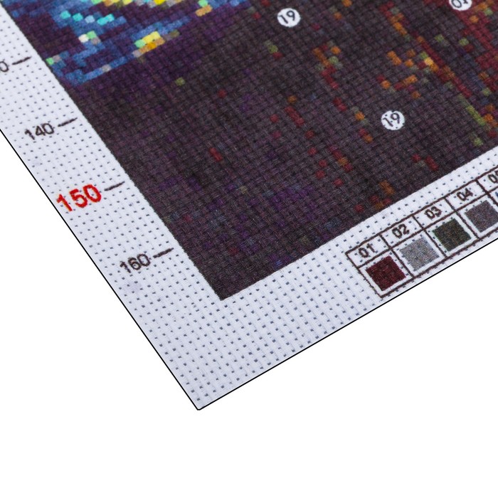 Канва для вышивания с рисунком «Ван Гог. Звездная ночь», 47 х 39 см