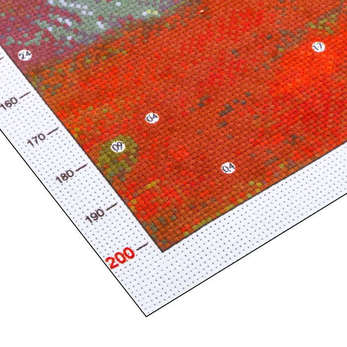 Канва для вышивания с рисунком «Ван Гог. Ваза с красными маками», 47 х 39 см
