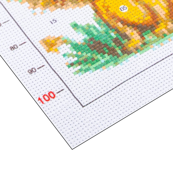 Канва для вышивания с рисунком «Львёночек», 20 х 25 см
