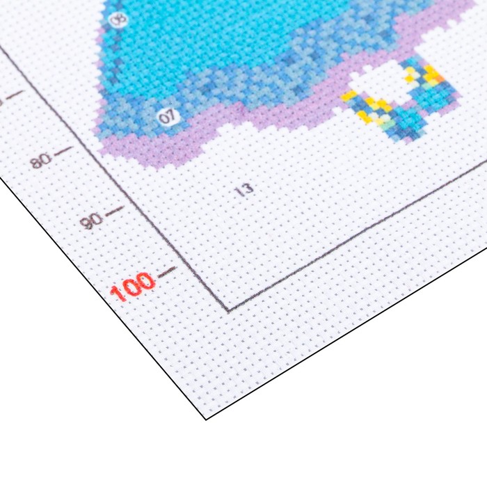 Канва для вышивания с рисунком «Принцесса», 20 х 25 см