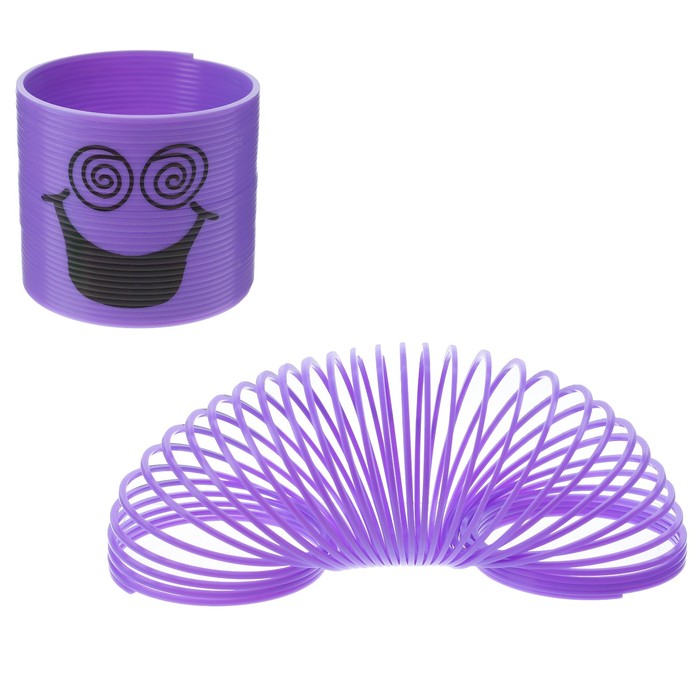 Пружинка-радуга "Улыбка", виды МИКС