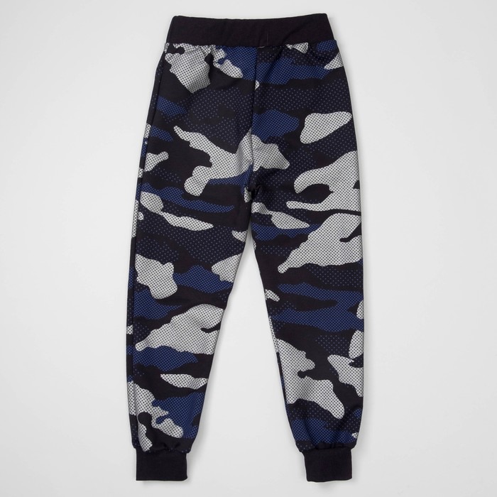 Спортивный костюм для мальчика MINAKU "Милитари", рост 110-116 см, цвет синий