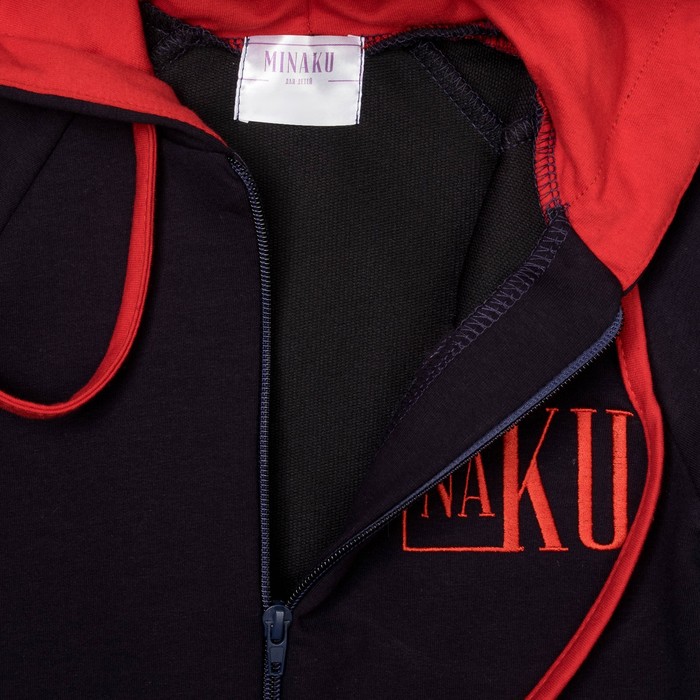 Спортивный костюм для мальчика MINAKU "Милитари", рост 146-152 см, цвет синий