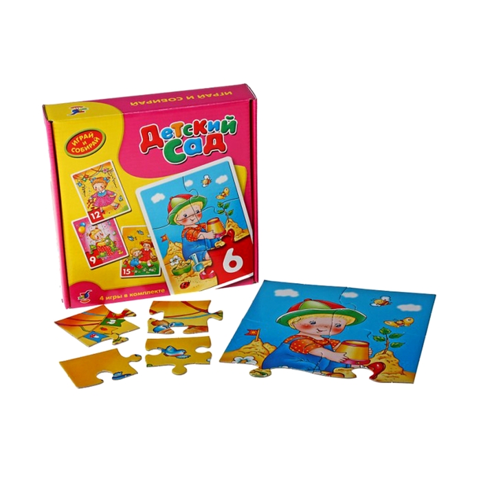 Пазл Играй и собирай &quot;Детский сад&quot;