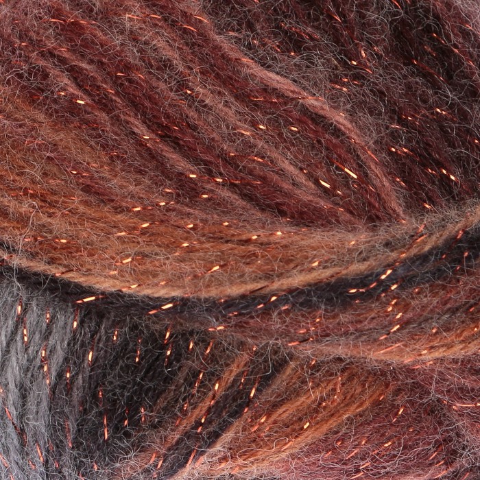Пряжа "Angora gold simli batik"  20% шерсть,75% акрил, 5% металлик  500м/100гр (3356)