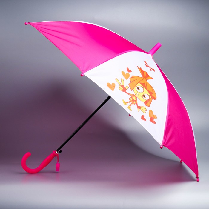 Зонт детский ФИКСИКИ "Симка и Верта" 8 спиц d=78 см