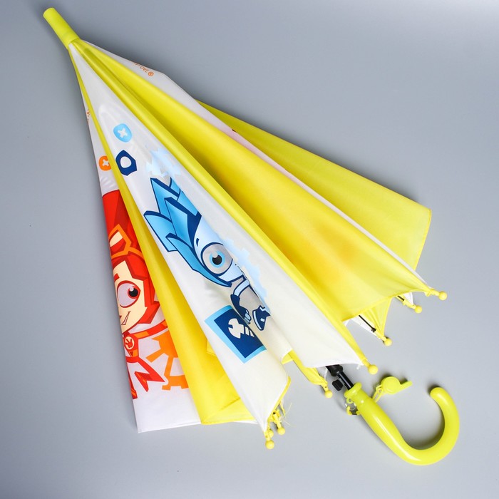 Зонт детский ФИКСИКИ "Нолик и Файер" 8 спиц d=78 см